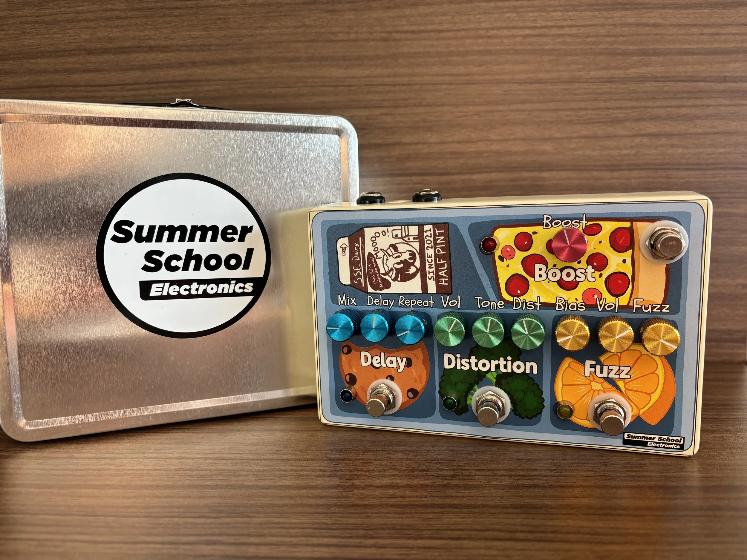 ベース Summer School Electronics Gus Plus Summer School Electronics Gus-Plus Bass-Friendly Overdrive
